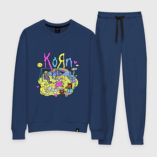 Женский костюм Korn - childs / Тёмно-синий – фото 1