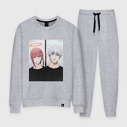 Женский костюм Сатору Годжо и Макима арт