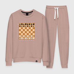 Женский костюм Доска шахматная
