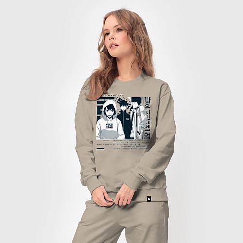 Женский костюм Solo leveling Another raid / Миндальный – фото 3