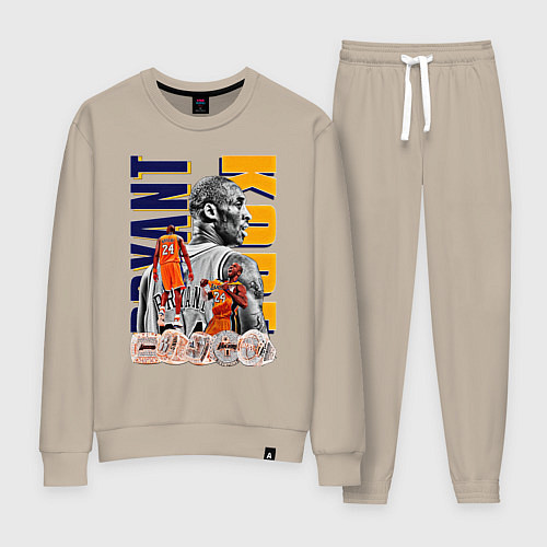 Женский костюм Коби Брайант Лейкерс / Миндальный – фото 1