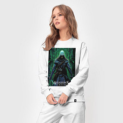 Костюм хлопковый женский Assassins creed стиль матрицы, цвет: белый — фото 2