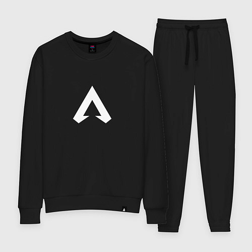 Женский костюм Logo apex / Черный – фото 1