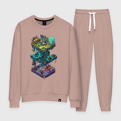 Женский костюм Уровни подземелий с монстрами