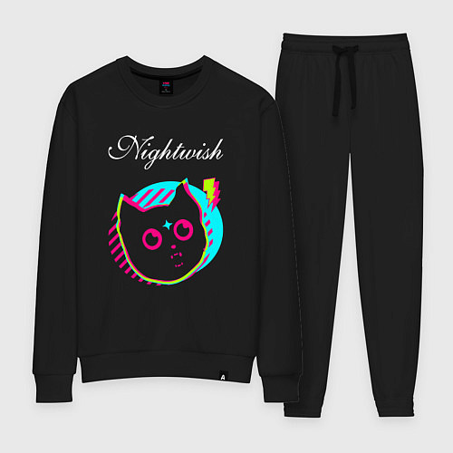 Женский костюм Nightwish rock star cat / Черный – фото 1