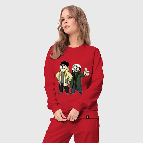 Женский костюм Vault Jay and silent Bob / Красный – фото 3