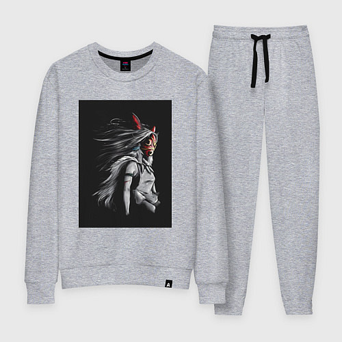 Женский костюм Принцесса Мононоке Сан / Меланж – фото 1