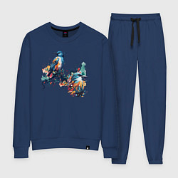 Женский костюм Птицы на ветке дерева