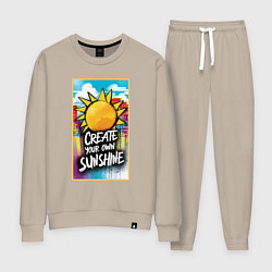 Женский костюм Create your own sunshine