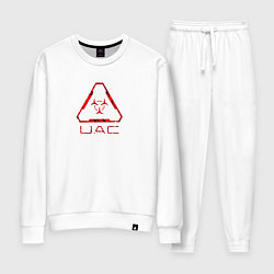 Женский костюм UAC красный повреждённый