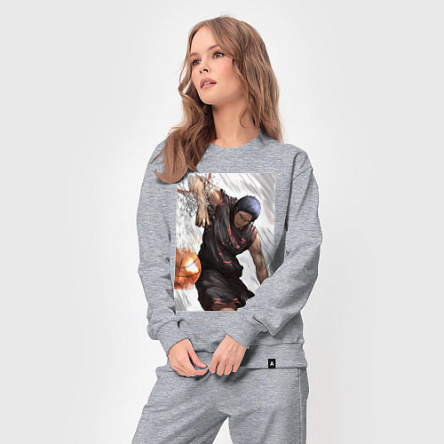 Женский костюм Баскетбол Куроко Дайки Аоминэ / Меланж – фото 3