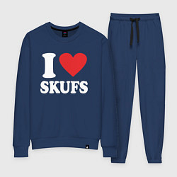 Женский костюм I love - skufs