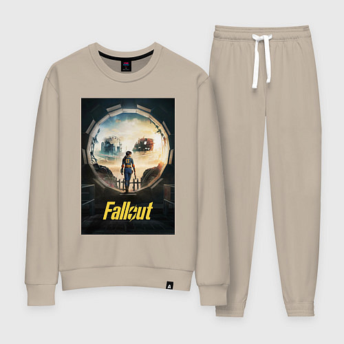 Женский костюм Fallout - Lucy MacLean / Миндальный – фото 1