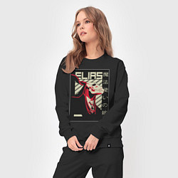 Костюм хлопковый женский Невеста чародея Элиас, цвет: черный — фото 2