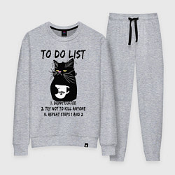 Женский костюм Черный кот и список дел