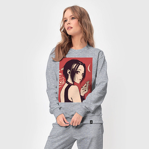 Женский костюм Нана Осаки Вокалистка / Меланж – фото 3