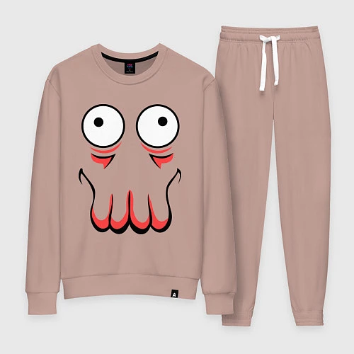 Женский костюм John Zoidberg Face / Пыльно-розовый – фото 1