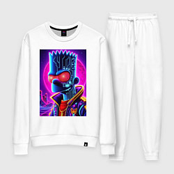 Женский костюм Cool Bart Simpson - neon glow