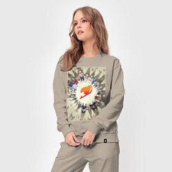 Костюм хлопковый женский Хвост Феи Люси Хартфилия, цвет: миндальный — фото 2