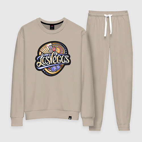 Женский костюм Casino Las Vegas / Миндальный – фото 1