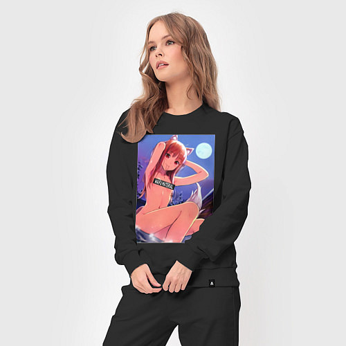 Женский костюм Волчица и пряности Холо waifu / Черный – фото 3