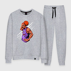 Костюм хлопковый женский Vince Carter dunker, цвет: меланж