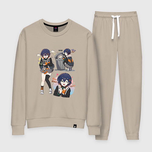 Женский костюм Такая разная Ellen Joe - Zenless zone / Миндальный – фото 1