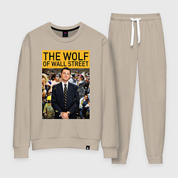 Костюм хлопковый женский The wolf of wall street - Leo, цвет: миндальный