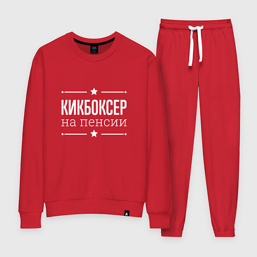 Женский костюм Кикбоксер на пенсии / Красный – фото 1