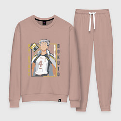 Женский костюм Haikyuu!! Хаику Волейбол Бокуто школа Фукуродани