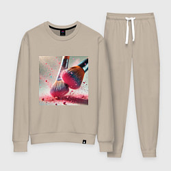 Женский костюм Розовый макияжный вихрь