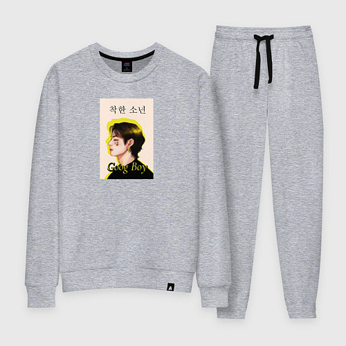 Женский костюм Техен хороший мальчик / Меланж – фото 1