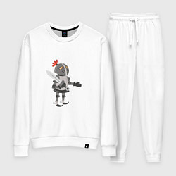 Женский костюм Рыцарь с мечом в полный рост