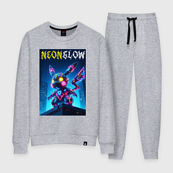 Женский костюм Neon glow - cyber Pikachu