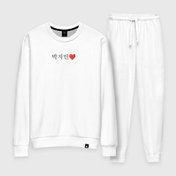 Женский костюм BTS Park Ji-min иероглифами