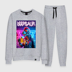 Женский костюм Cyber beersaur - neon glow