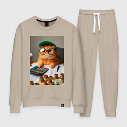 Женский костюм Рыжий кот - бухгалтер