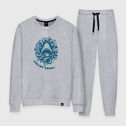 Женский костюм Акула показалась в волнах