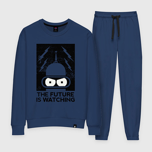 Женский костюм Бендер - будущее наблюдает / Тёмно-синий – фото 1