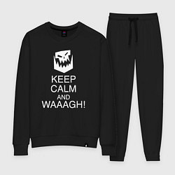 Женский костюм Warhammer keep calm and waaagh