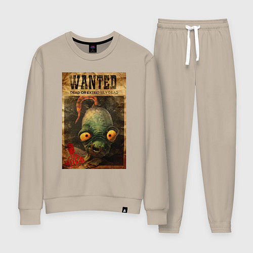 Женский костюм Oddworld - wanted / Миндальный – фото 1