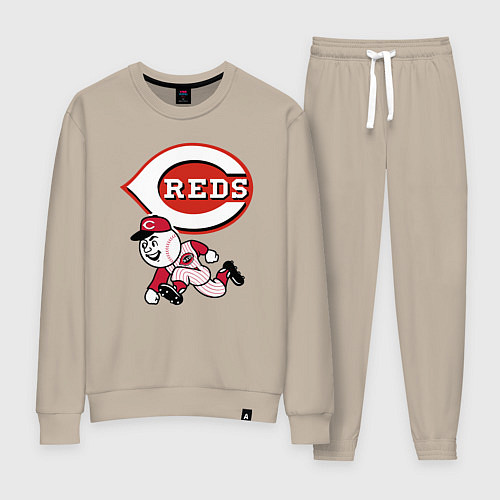 Женский костюм Cincinnati reds baseball team - talisman / Миндальный – фото 1