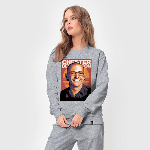 Женский костюм Chester из Linkin park / Меланж – фото 3