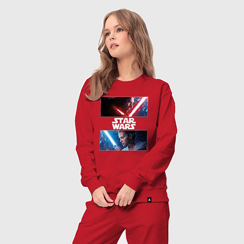 Женский костюм Звездные войны - Пробуждение силы / Красный – фото 3