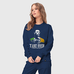 Костюм хлопковый женский Conor take over, цвет: тёмно-синий — фото 2