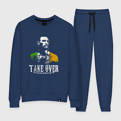 Костюм хлопковый женский Conor take over, цвет: тёмно-синий