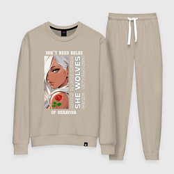 Женский костюм Девушка из аниме с розой