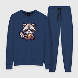 Женский костюм Милый енотик с печенькой