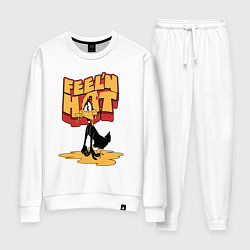 Женский костюм Даффи Дак тает от жары