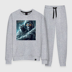 Женский костюм Cyber death - ai art fantasy